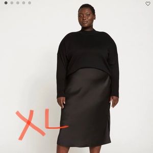 Universal Standard skirt and turtleneck (XL)